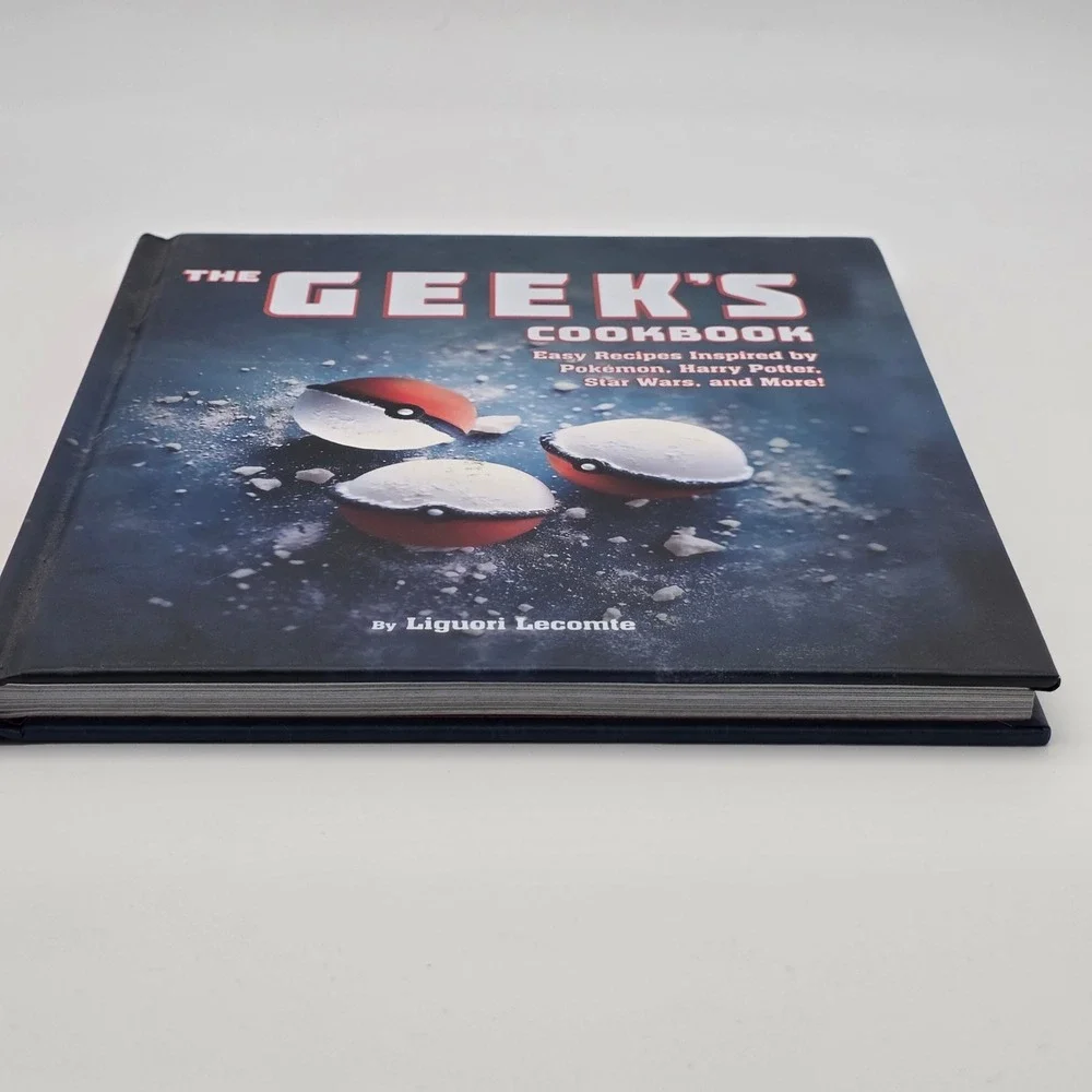 The Geek's Cookbook Hardcover Pop Culture Recipes Star Wars Harry Potter Pokemon